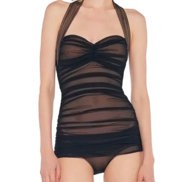 Norma Kamali BILL MIO swimsuit NEW with tags - Picture 1 of 6
